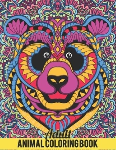 Cover for Mbybd Collections · Adult Animal Coloring Book (Paperback Bog) (2020)
