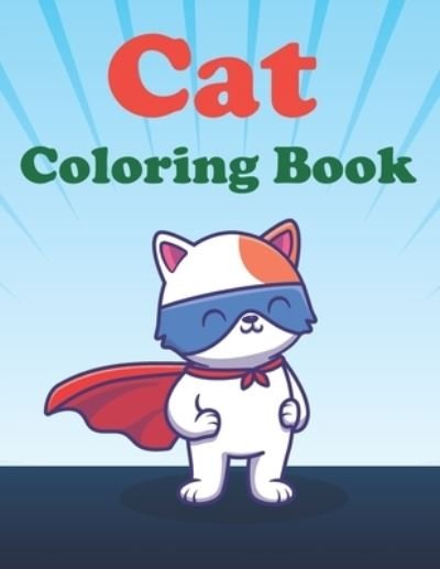 Cover for Ethan Bloom · Cat Coloring book (Paperback Bog) (2021)
