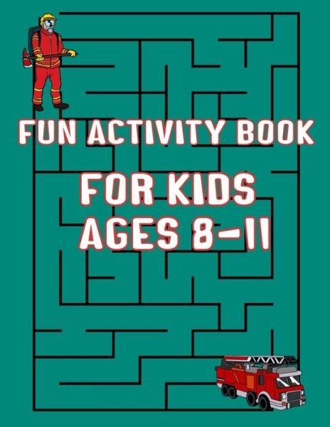 Cover for Rd Designs · Fun Activity Book For Kids Ages 8-11 (Taschenbuch) (2020)
