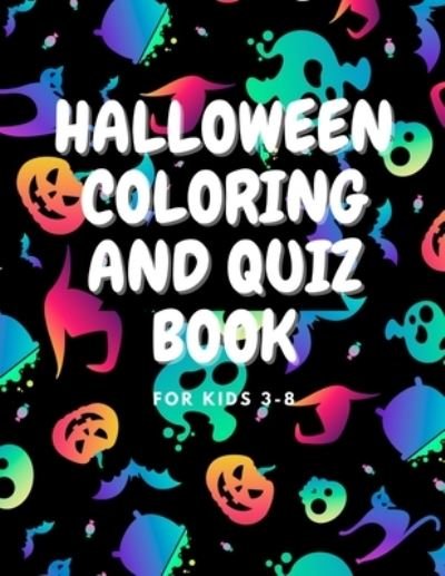 Cover for M4 N0 · Halloween Coloring and Quiz Book (Pocketbok) (2020)