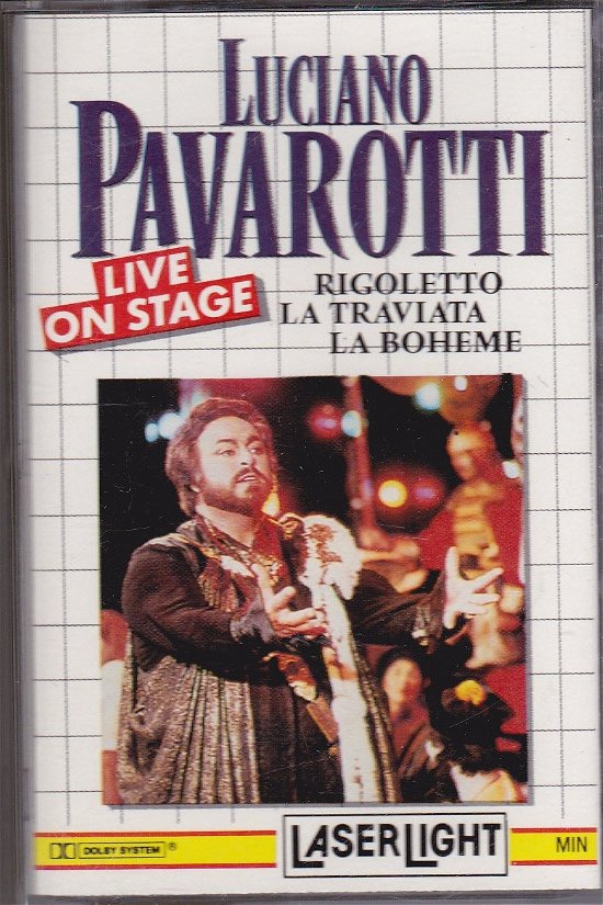 Cover for Luciano Pavarotti · Luciano Pavarotti - Live on Stage (CD)