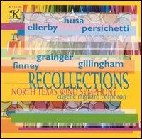 Cover for North Texas Wind Symphony / Corporon · Recollections (CD) (2002)
