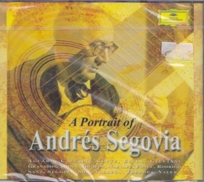 Cover for Andres Segovia · A Portrait of Andres Segovia (CD)