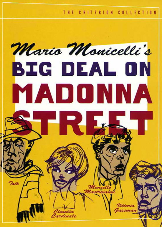 Big Deal on Madonna Street / DVD - Criterion Collection - Movies - CRITERION COLLECTION - 0037429155424 - March 21, 2010