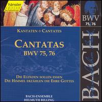 Sacred Cantatas Bwv 75-76 - Bach / Gachinger Kantorei / Rilling - Musik - HAE - 0040888202424 - 19. Oktober 1999