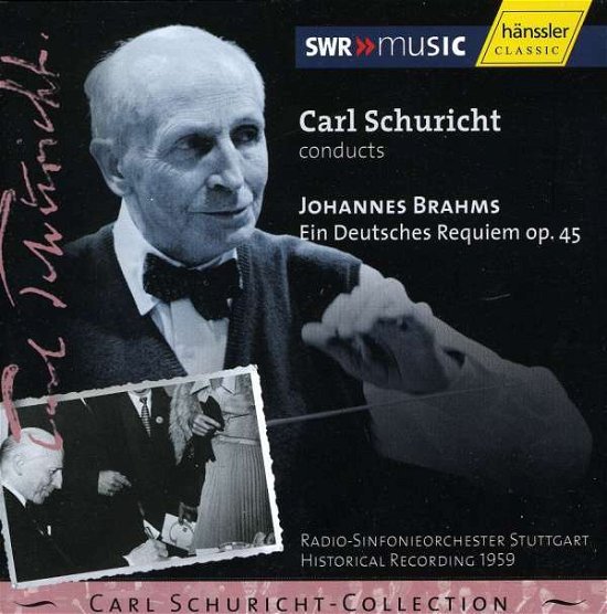 Cover for Brahms / Schuricht / Rso Stuttgart Swr · Ein Deutsches Requiem (CD) (2004)