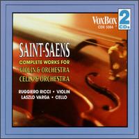 Complete Works for Violin & Orchestra - Saint-saens / Landau / Peters / Ricci / Varga - Music - DAN - 0047163508424 - May 12, 1994