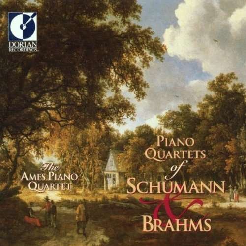 Cover for Schumann / Brahms / Ames Piano Quartet · Quartet in E-flat / Quartet in G Minor (CD) (1994)