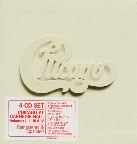 Cover for Chicago · At Carnegie Hall (CD) [Bonus Tracks, Remastered edition] (2005)