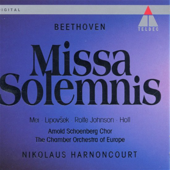 Missa Solemnis - L. V. Beethoven - Musikk - WARNER CLASSICS - 0090317488424 - 13. januar 1997