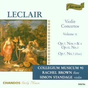 Violin Concertos Vol.2 - J.M. Leclair - Musiikki - CHANDOS - 0095115056424 - perjantai 4. maaliskuuta 2005