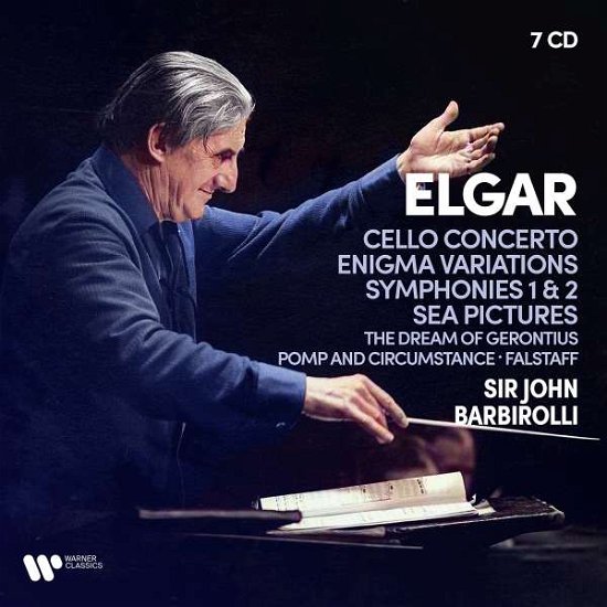 Cover for Sir John Barbirolli · Elgar: Orchestral Works. Cello Concerto. Sea Pictures. Dream Of Gerontius (CD) [Limited edition] (2022)