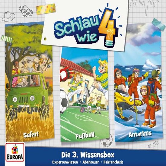 03/3er Wissens-box (Folgen 7-9) - Schlau Wie Vier - Musik - EUROP - 0190758897424 - 18. januar 2019