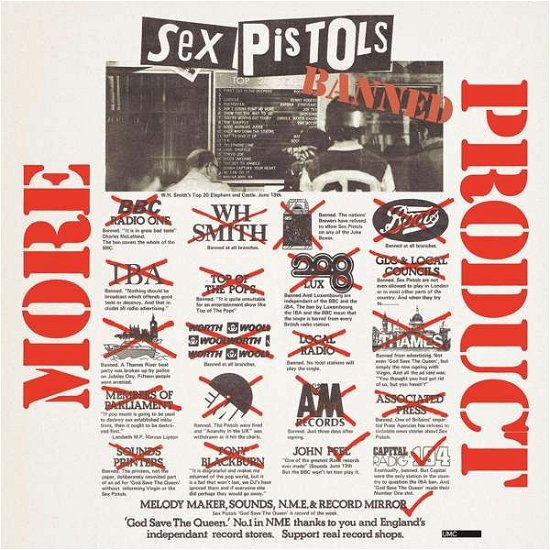 More Product - Sex Pistols - Música - PHD WHOLESALE - 0602557328424 - 24 de agosto de 2017