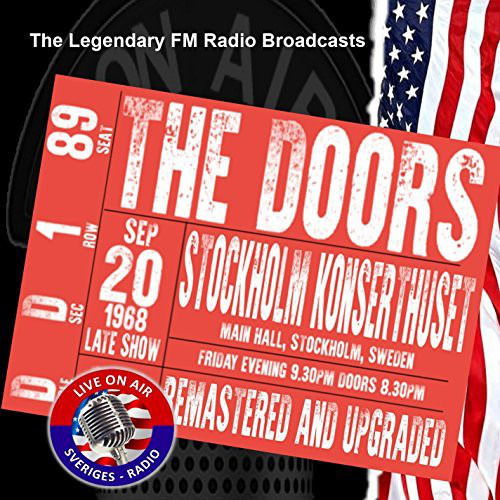 Cover for The Doors · Live At The Stockholm Konserhuset (CD) (2020)