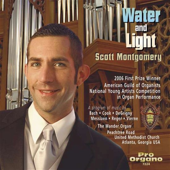 Cover for Bach / Cook / Reger / Montgomery · Water &amp; Light (CD) (2008)