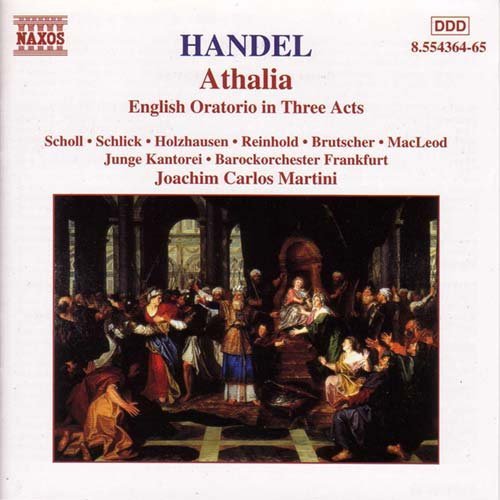 Athalia - G.F. Handel - Musikk - NAXOS - 0636943436424 - 23. oktober 2003