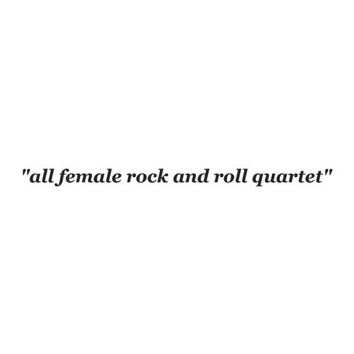 All Female Rock And Roll Quartet - Shes - Muzyka - EMPTY CELLAR - 0655035053424 - 24 listopada 2017