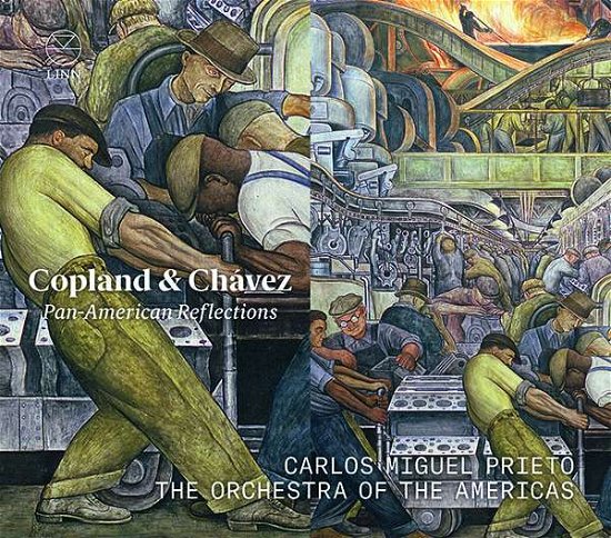 Cover for Copland / Orchestra of the Americas / Prieto · Pan American Reflections (CD) (2019)