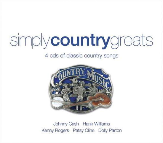 Cover for Varios. · Varios.- Simply Country Greats (CD) (2008)