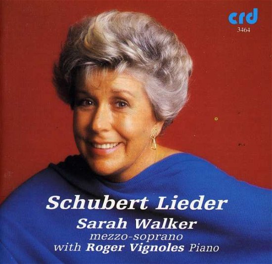 Lieder - Schubert / Walker / Vignoles - Musikk - CRD - 0708093346424 - 26. juni 2001