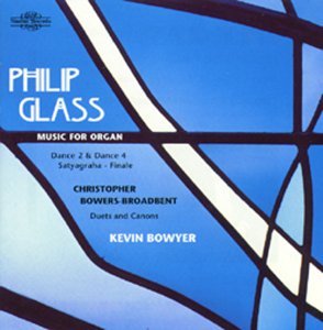 Cover for Philip Glass · Music For Organ - Kevin Bowyer (CD) (2018)