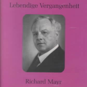 Cover for Mayr,Richard/+ · * Richard Mayr (CD) (1997)