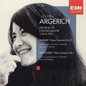 Cover for Argerich Martha · Concerto Per Piano 1, 25 (CD) (2003)