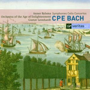 Cover for C.P.E. Bach · Cello Concertos &amp; Symphony (CD) (2000)