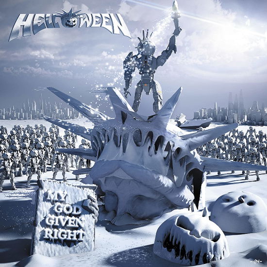 Cover for Helloween · My God-given Right (White Vinyl) (LP) (2022)