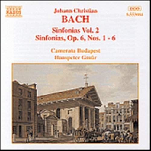 Cover for Bach,j.s. / Gmur / Camerata Budapest · Sinfonias 2 (CD) (1995)