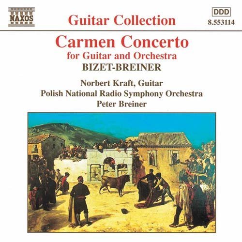 Cover for Norbert Kraft · Carmen Concerto For Guita (CD) (1998)