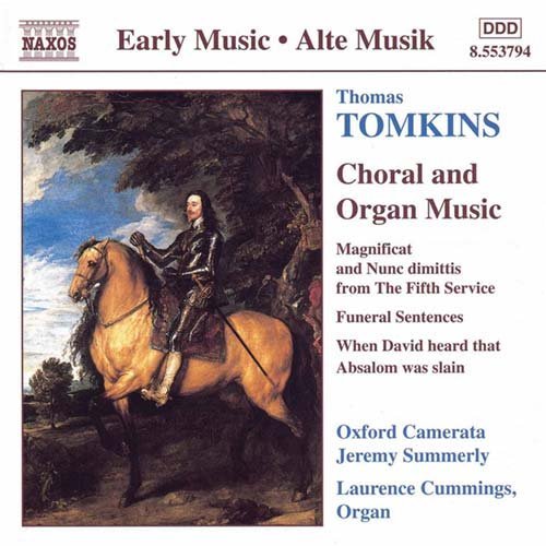 Cover for Oxford Cameratasummerly · Tomkinschoral And Organ Music (CD) (1999)