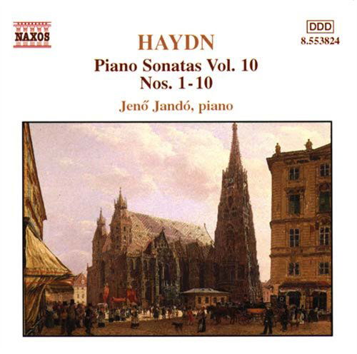 Piano Sonatas 10 - Haydn / Jando - Muzyka - NAXOS - 0730099482424 - 20 marca 2001