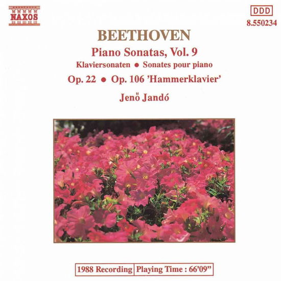 Cover for Beethoven / Jando · Piano Sonatas 11 &amp; 29 &quot;Hammerklavier&quot; (CD) (1994)