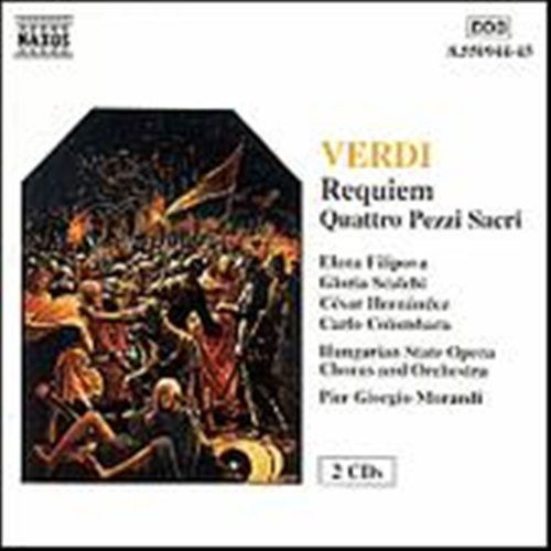 Cover for Verdi / Filipova / Scalchi / Hernandez · Requiem (CD) (1998)