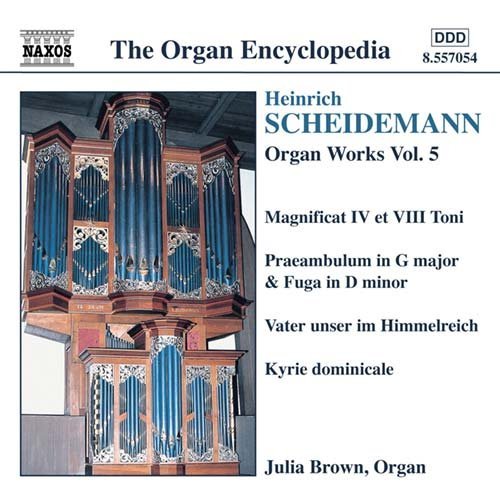 Organ Works Vol.5 - H. Scheidemann - Music - NAXOS - 0747313205424 - October 18, 2004