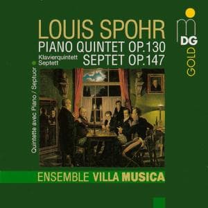 Cover for Ensemble Villa Musica · * Last Available Items Spohr Piano Quintet,Septet (CD) (2013)