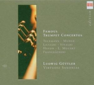 Cover for Virtuosi Saxoniae / Guttler · Famous Trumpet Concertos (CD) (2005)