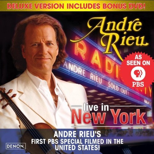 Cover for André Rieu · Live in New York (DVD/CD) [Dlx edition] (2007)