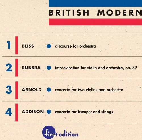 Cover for Bliss / Rubbra / Arnold / Addison / Mester · British Modern 1 (CD) (2005)