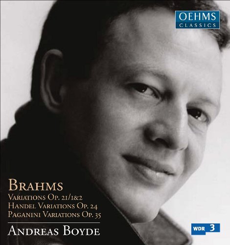 Cover for Brahms / Boyde · Complete Works for Solo Piano 3 (CD) (2009)