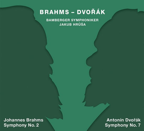 Sinfonie Nr,2 (Brahms) / Sinfonie Nr,7 (Dvorak) - Bamberger Symphoniker / Hr?a, Jakub - Musikk - Tudor - 0812973017424 - 19. august 2022