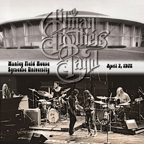 Cover for Allman Brothers Band · Manley Field House Syracuse University April 7, 1972 (LP) [Black Friday 2024 Orange &amp; Blue Vinyl edition] (2024)