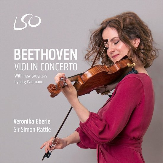 Cover for London Symphony Orchestra / Sir Simon Rattle / Veronika Eberle · Beethoven: Violin Concerto (CD) (2023)
