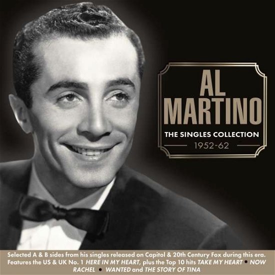 Cover for Al Martino · The Singles Collection 1952-62 (CD) (2018)