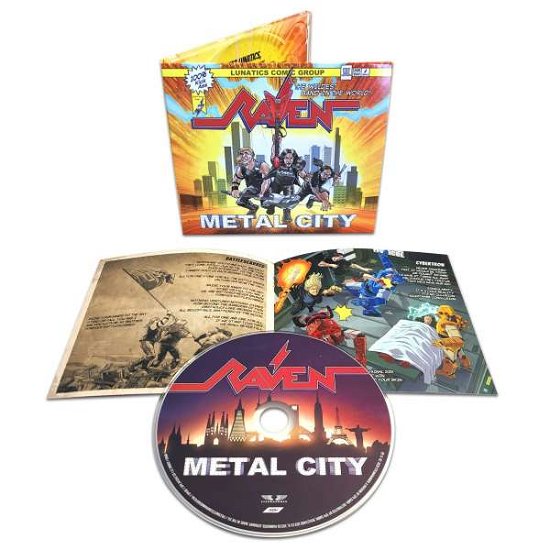 Cover for Raven · Metal City (CD) [Digipak] (2020)