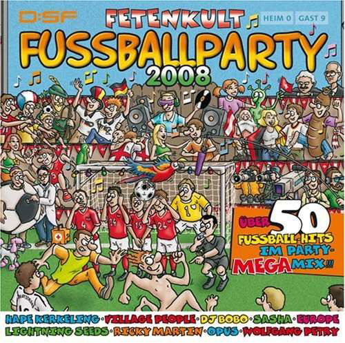 Fetenkult-fussballparty 2008 - Fussballparty 2008 - Musik - SONY - 0886971708424 - 23. maj 2008