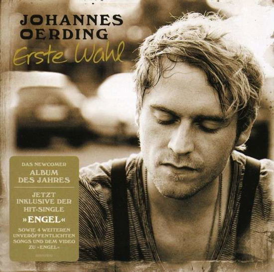 Cover for Johannes Oerding · Erste Wahl (CD) [Deluxe edition] (2010)