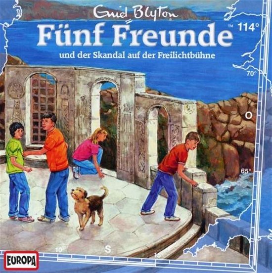 Cover for Fünf Freunde · 114/und Der Skandal Auf Der Freilichtbühne (CD) (2015)